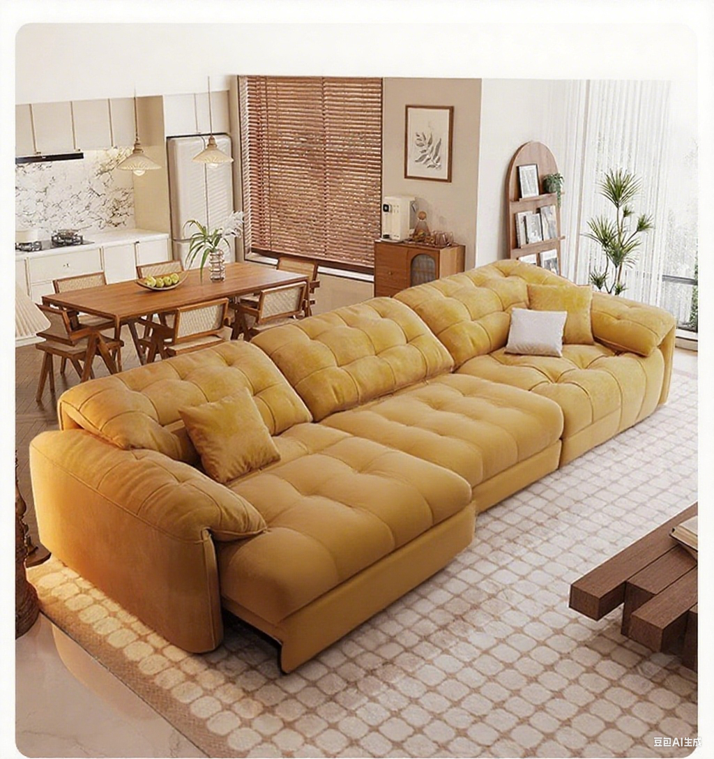 Feature fabric sofa JUYF1096