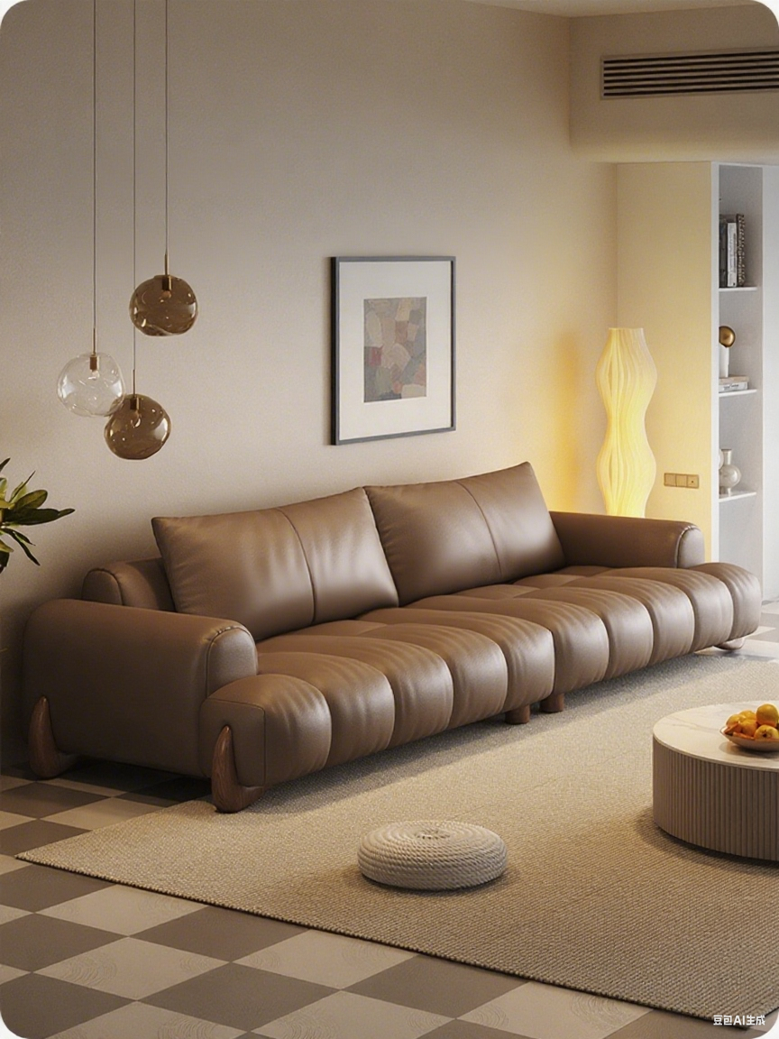 Top-Grain Leather Sofa JULXK20