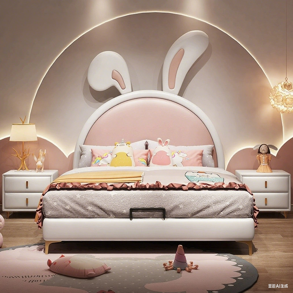 Rabbit Kid's Bed JUXL008-2