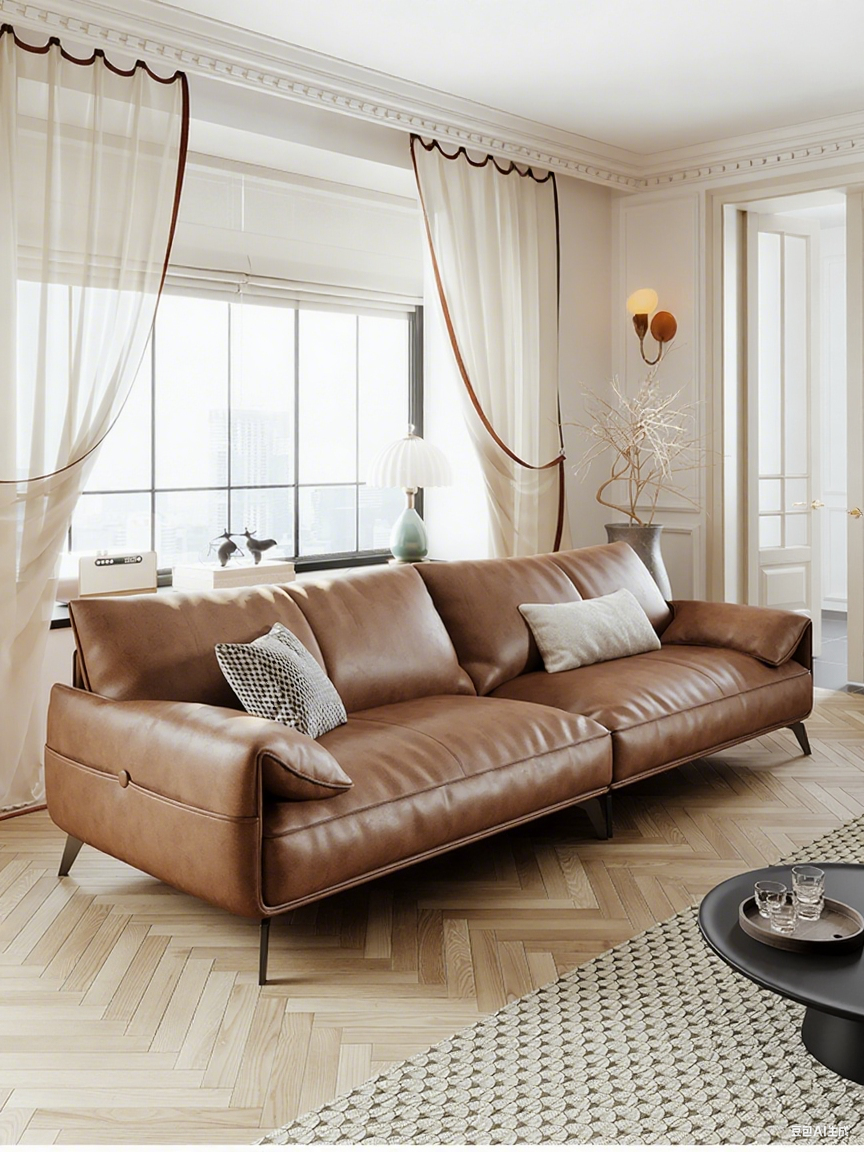 Leather Sofa JUXMQ974