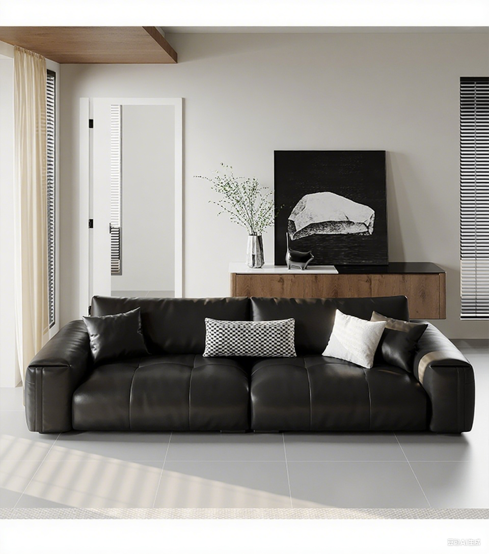 Leather Sofa JULX964