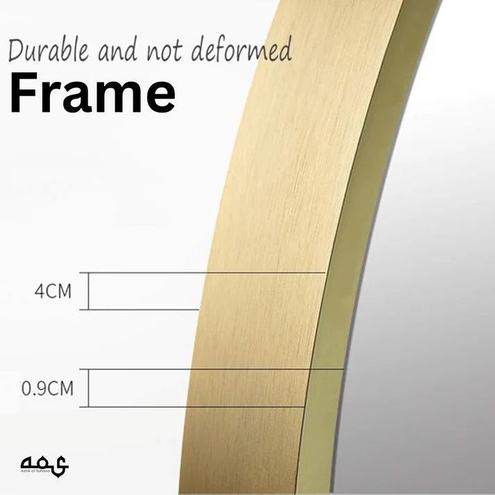 89 Ayathulkursi Led Mirror with Light Islamic Wall Art