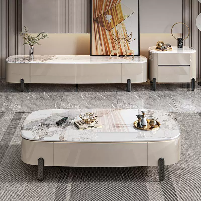 Carbon Steel TV StandCoffee Table