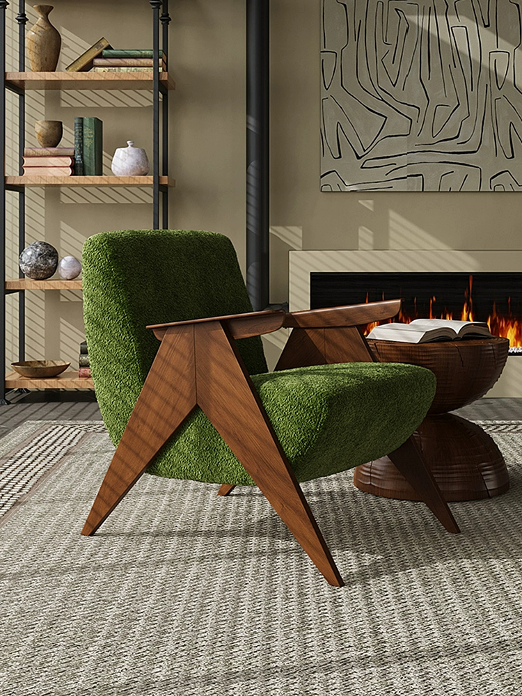 Modern Lounge Single Sofa Leisure Legless Chair JUYS2852