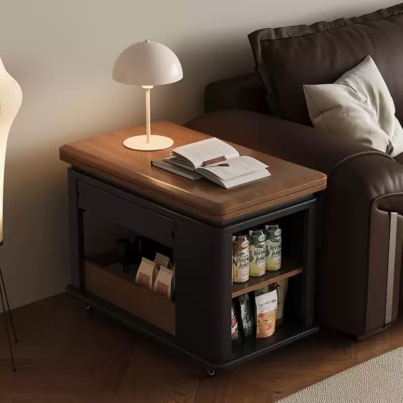 Scandinavian Foldable Removable Wood Coffee Table