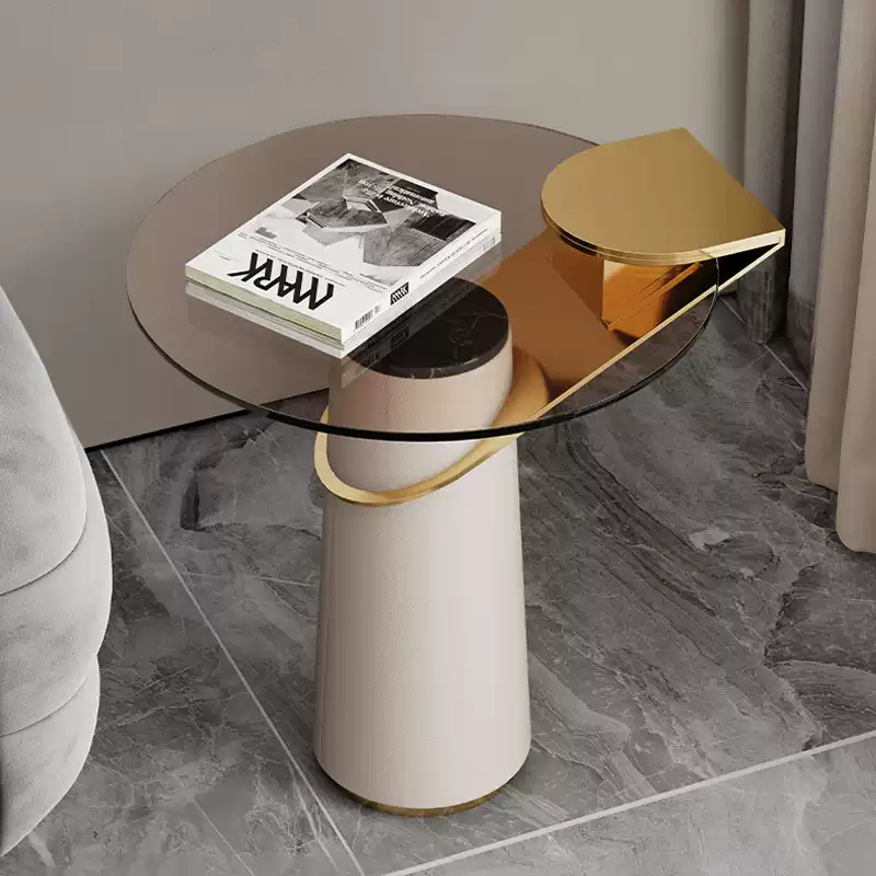 Side Table - Gold-Plated Stainless Steel JUYSG7227
