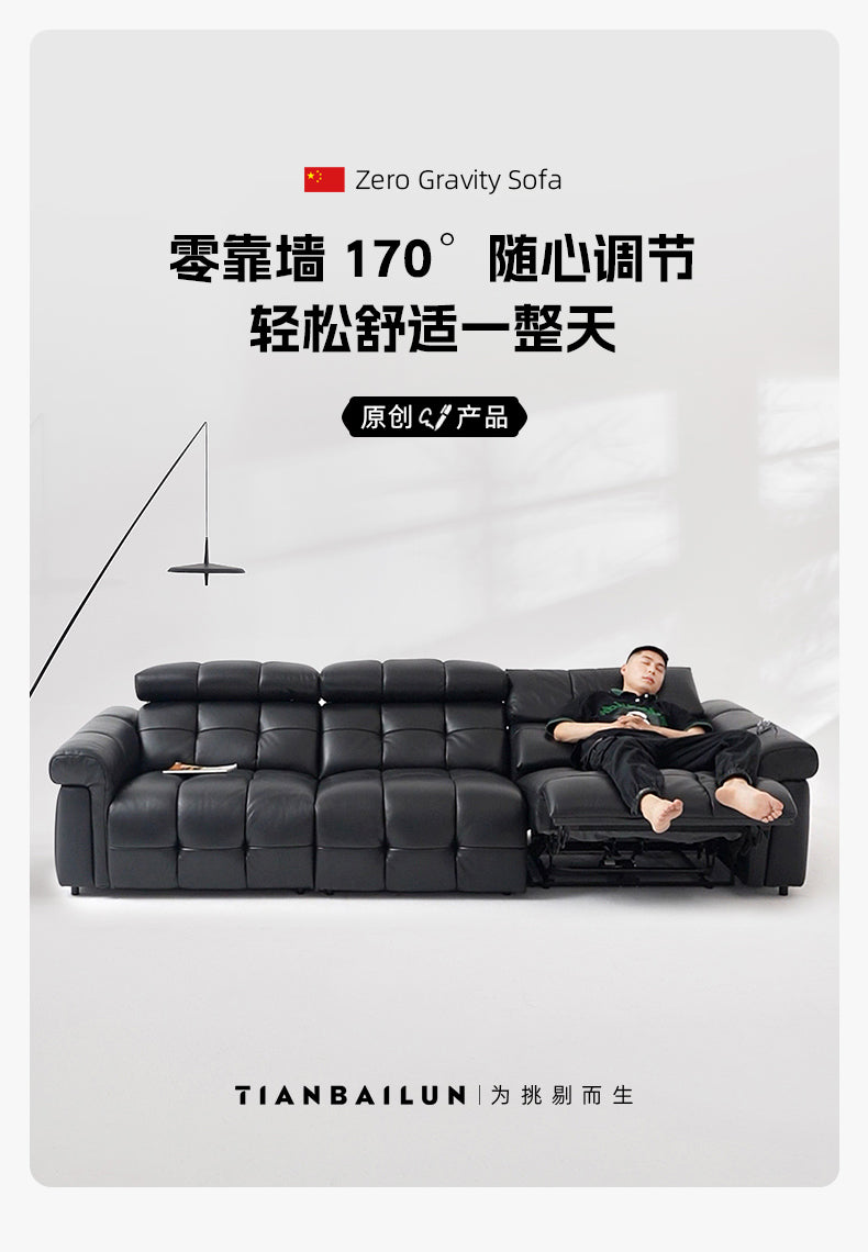 FeatureTop-Grain Leather sofa JUDS1078