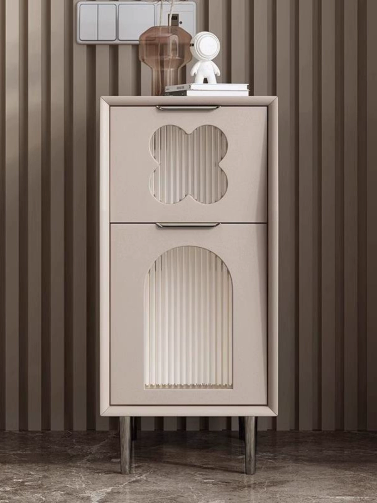 Cabinet-Style Bedside Table