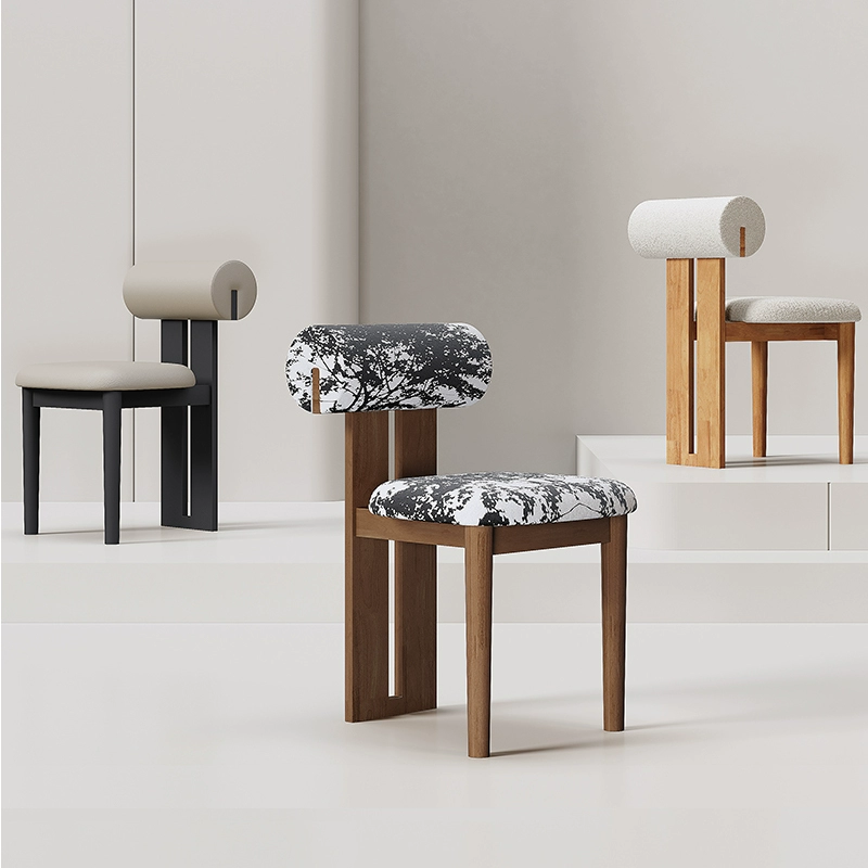 Cylinder-Back Dining Chair