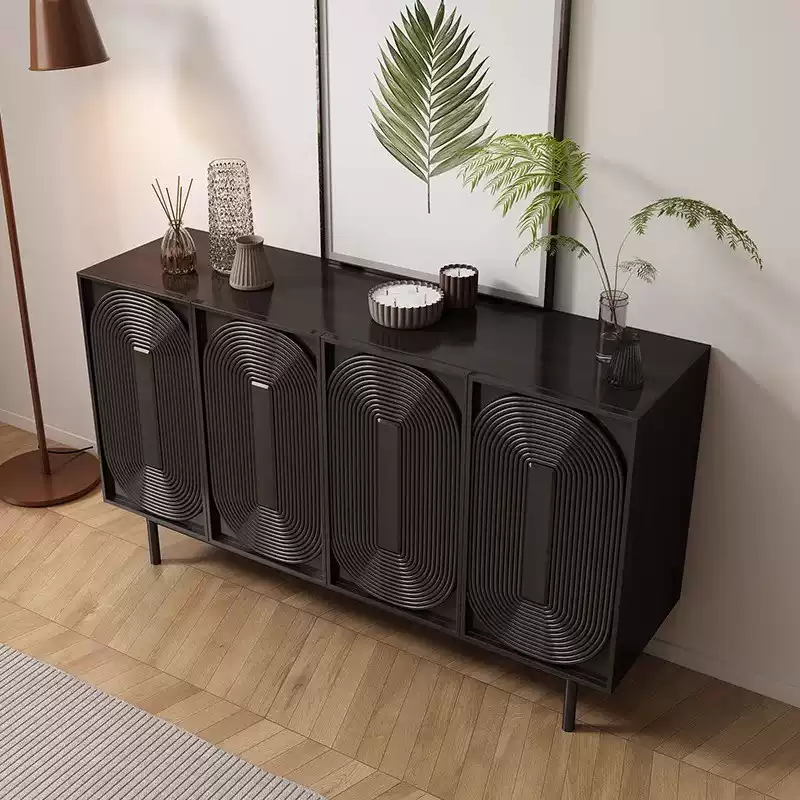 Black Modern Sideboard JUSP1084