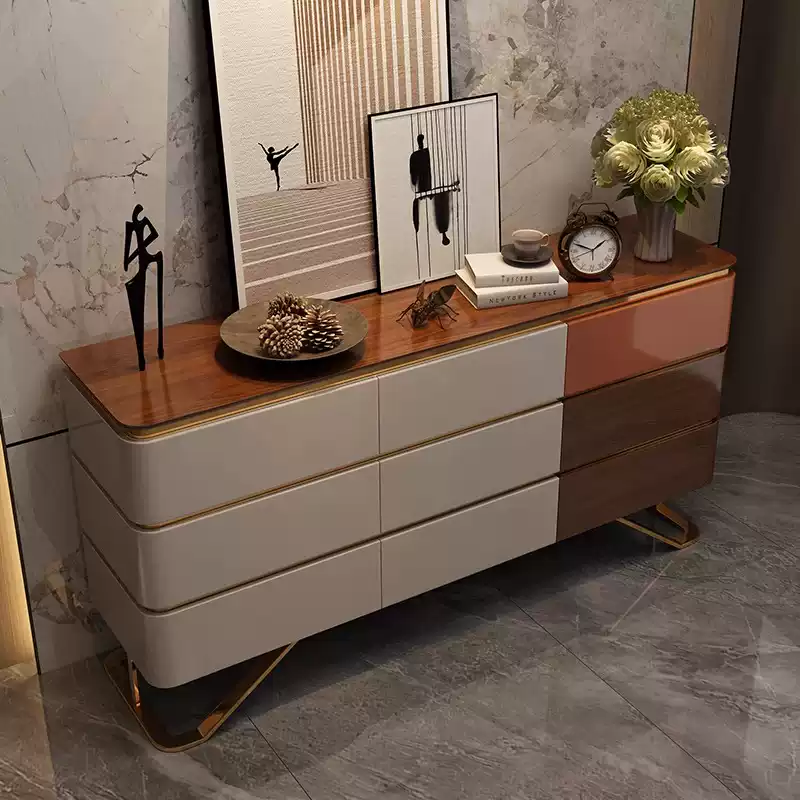 Modern Color-Block Sideboard JUSP1087