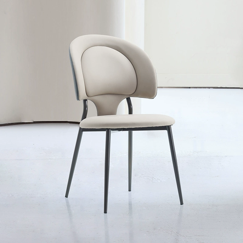 Curved Dual-Back Dining Chair