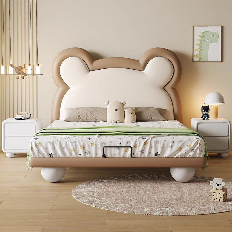 Faux Leather Kid's Bed JUXL100