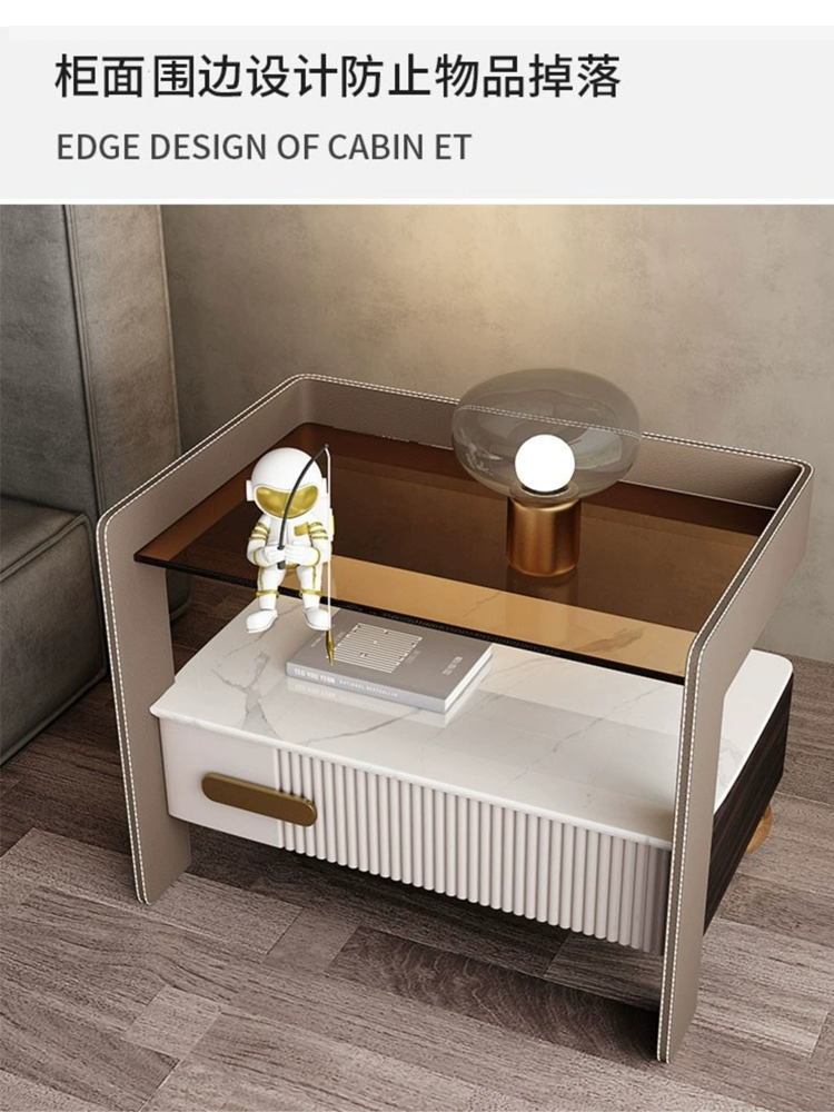 Modern Open-Shelf Nightstand
