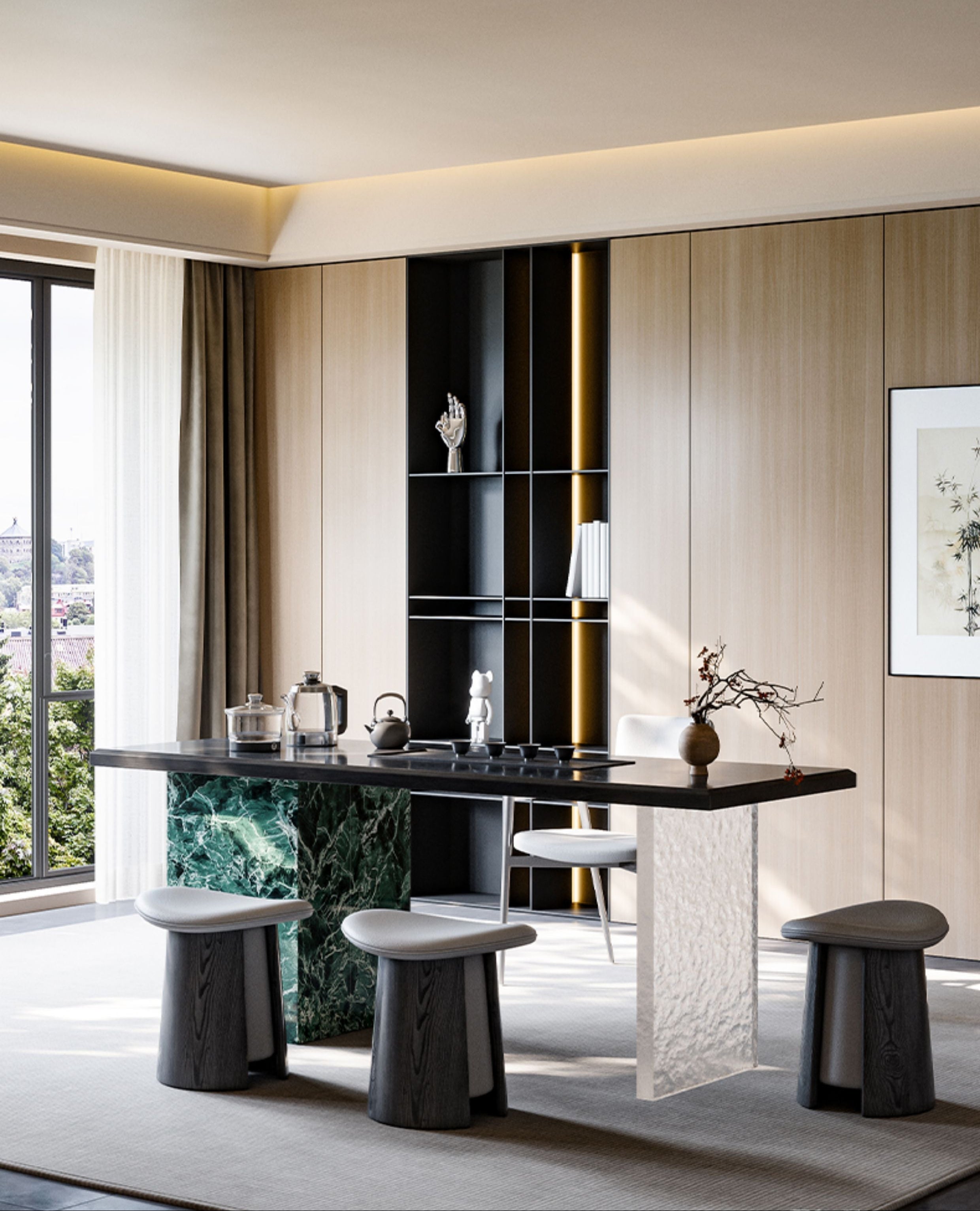 Elite Sculpt Tea Table