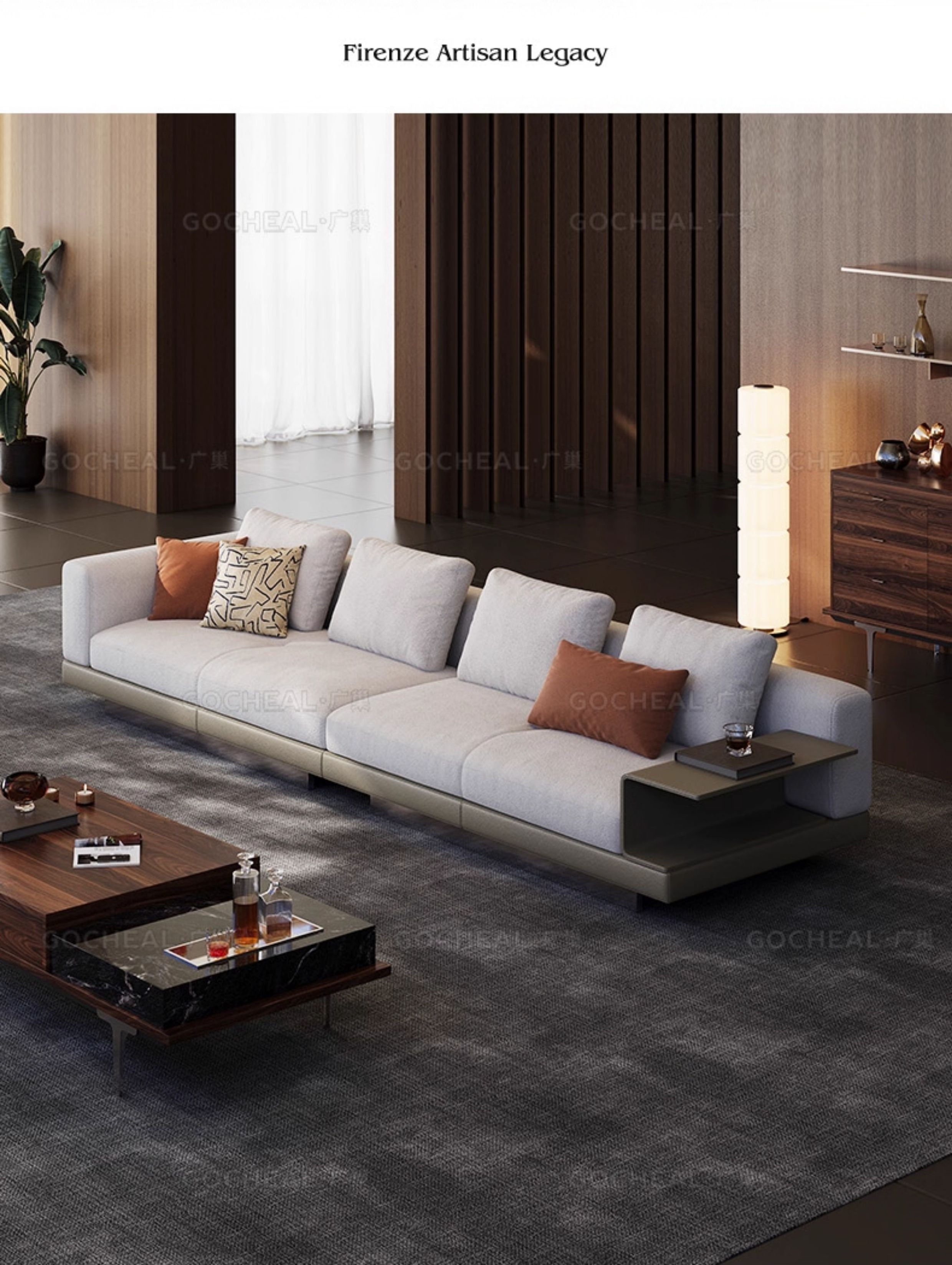 fabric sofa