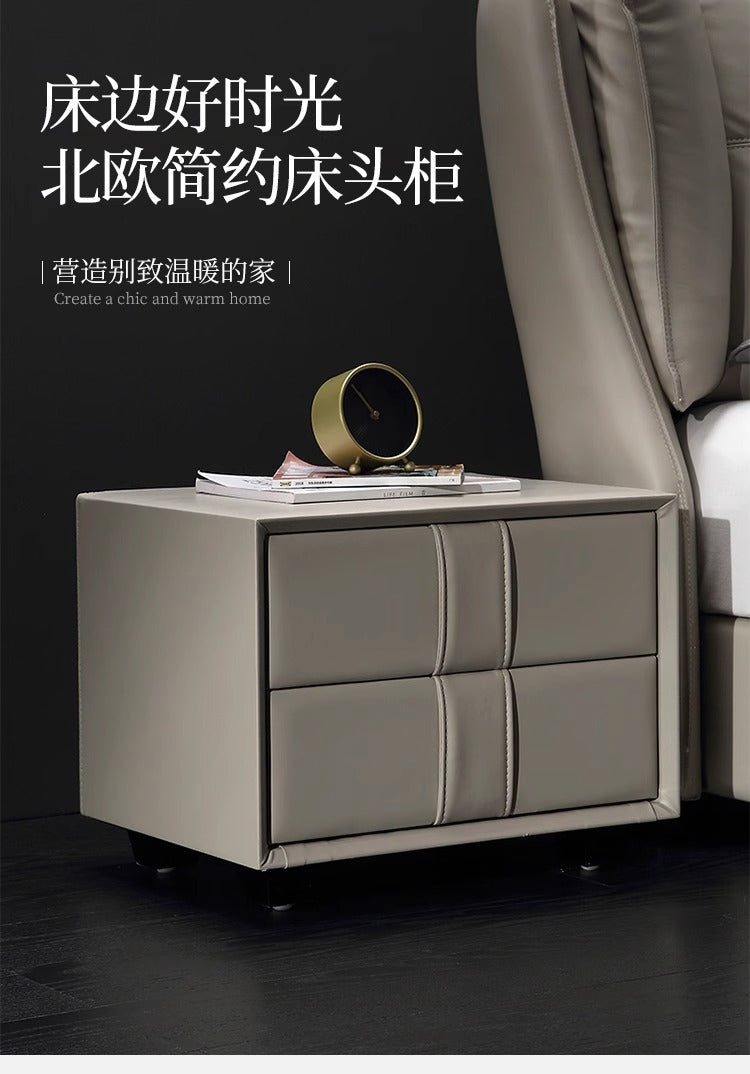 Modern Upholstered Nightstand