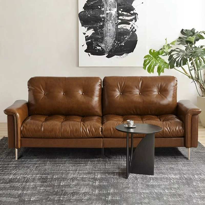 Leather Upholstered Sofa JUJLSJ