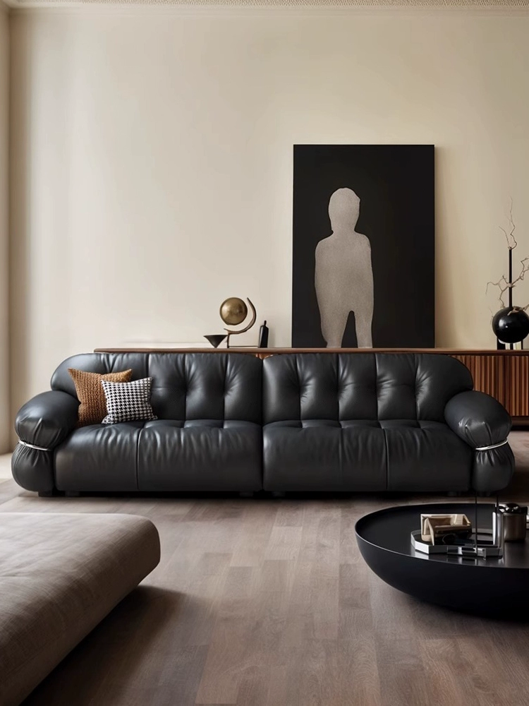 Top-Grain Leather Sofa JULX841