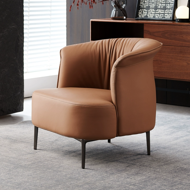 Everly Quinn Cioffi Faux Leather Upholstered Accent Chair