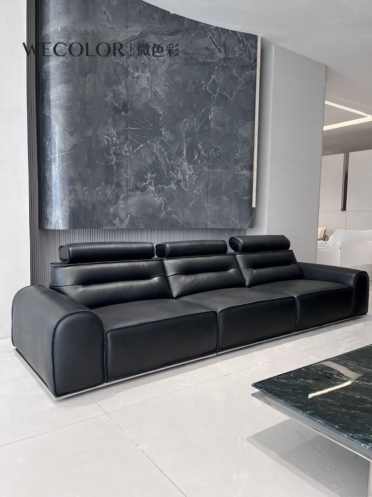 Top-Grain Leather Sofa JUJLSJ Big