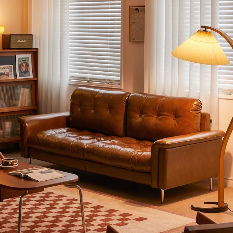 Leather Upholstered Sofa JUJLSJ
