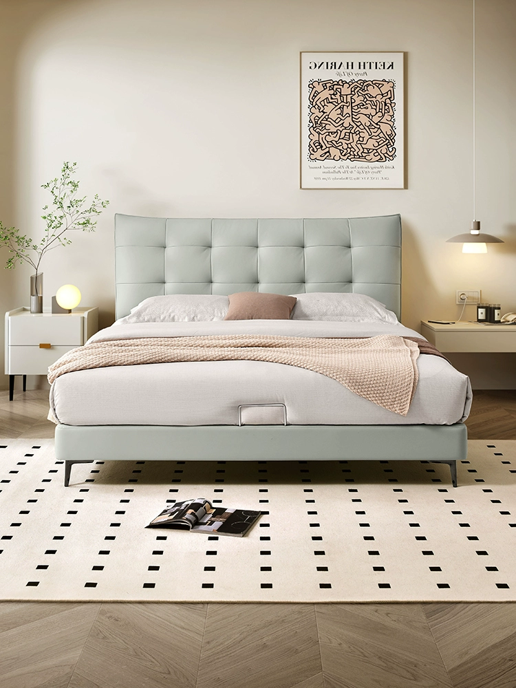 Top-Grain Leather Bed JUMHM003