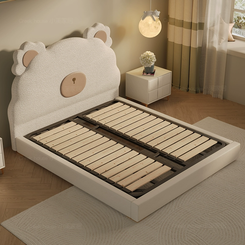 Kids Soft Padded Teddy Bear Bed JULXL399
