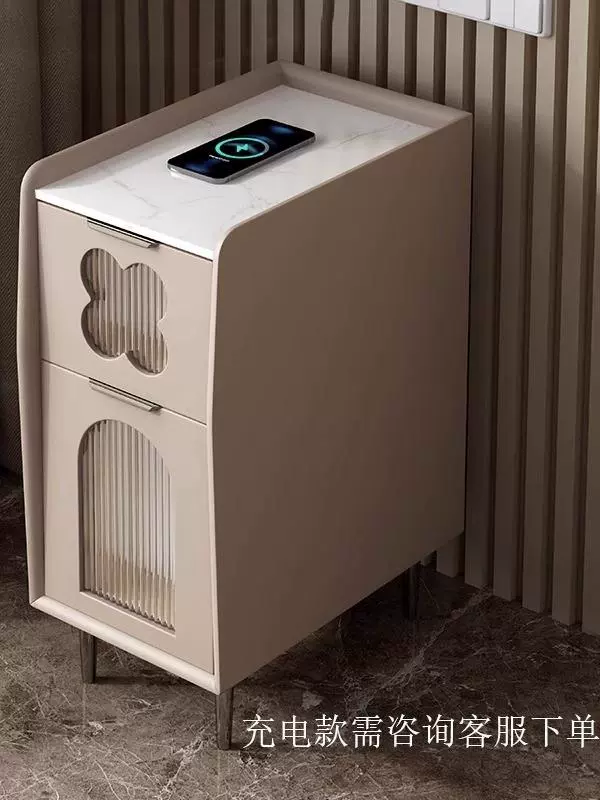 Cabinet-Style Bedside Table