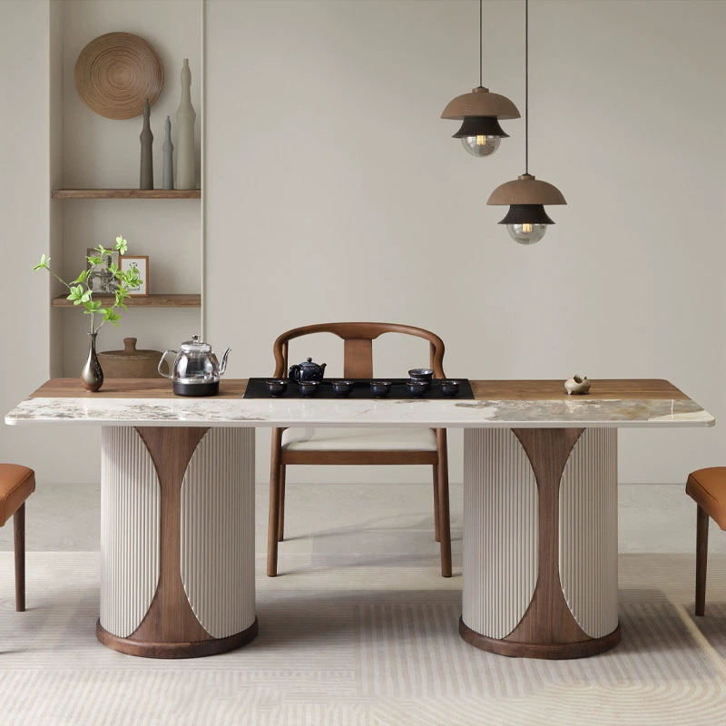 North American Black Walnut Tea Set