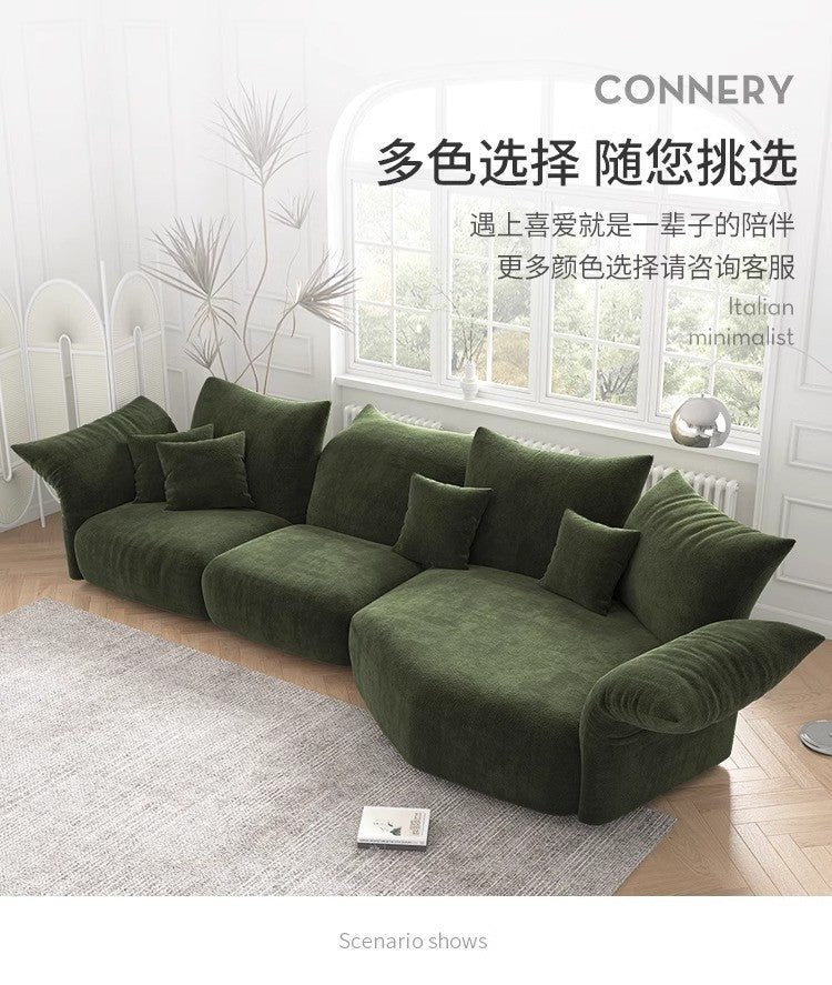 Premium Petal Shaped Soft Fabric Sofa JUJLSJ