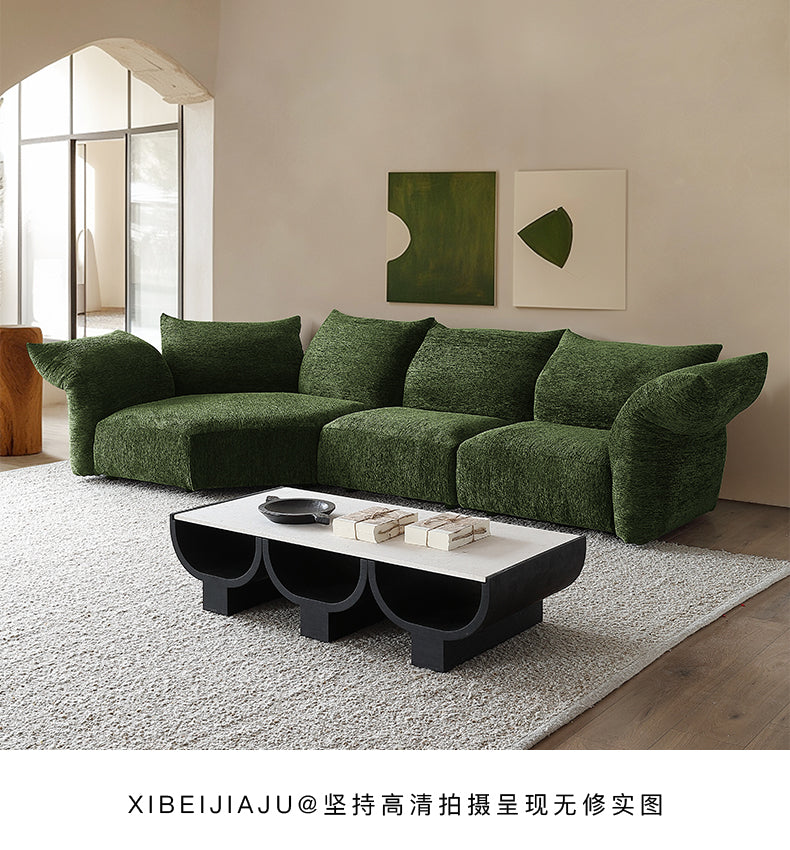 Premium Petal Shaped Soft Fabric Sofa JUJLSJ