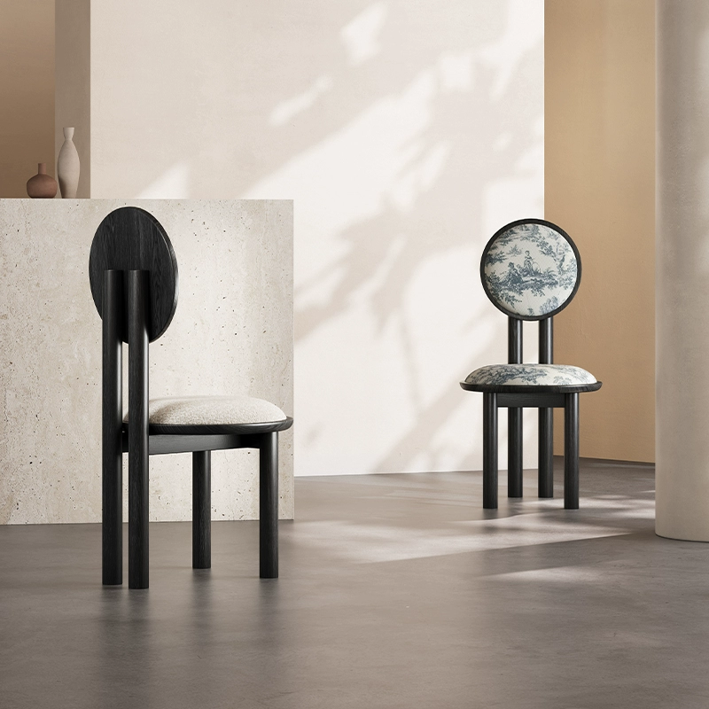 Circle-Back Dining Chair