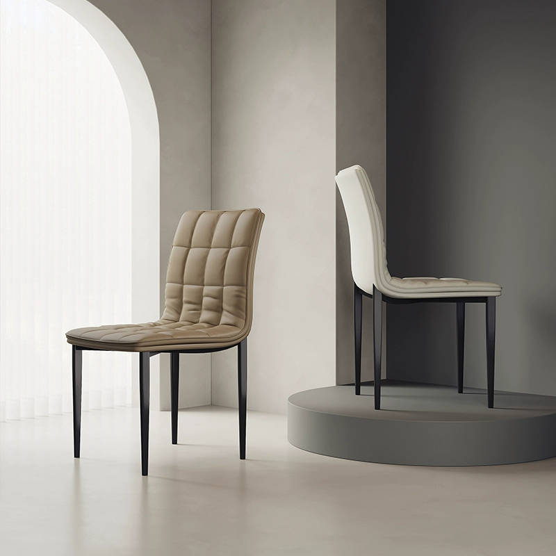 Quilted-Back Dining Chair