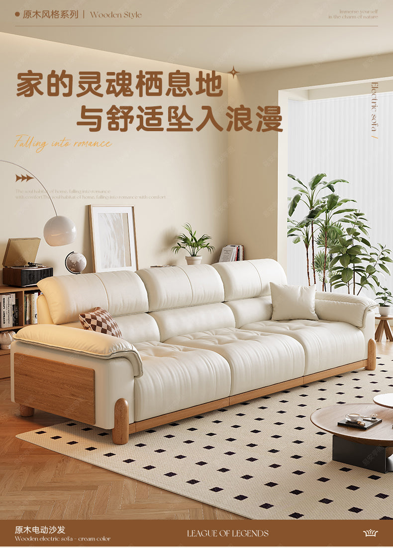Feature Top-Grain Leather