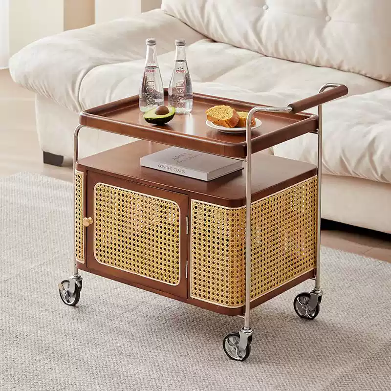 Side Table Bamboo Weaving JUMX1046