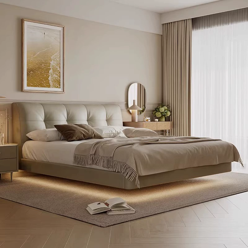 Microfiber Leather Bed JUXL987