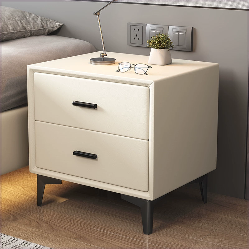 Nordic Two-Drawer Bedside Table