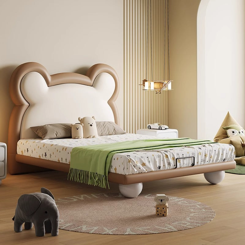 Faux Leather Kid's Bed JUXL100