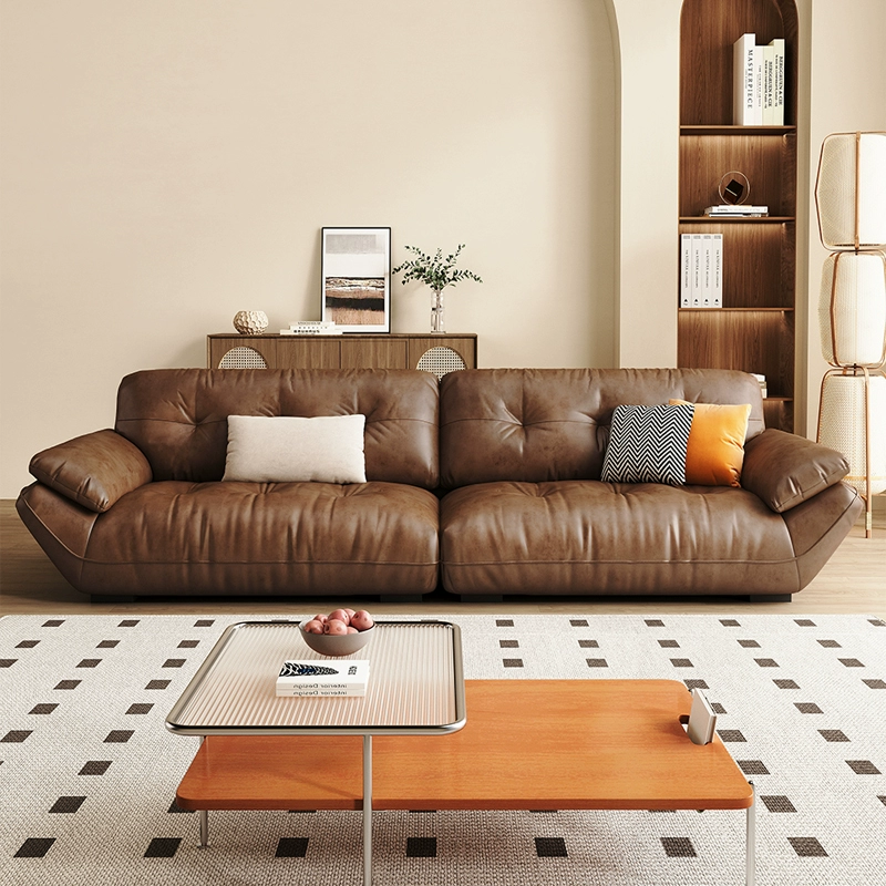 Genuine Leather Sofa JUXMQ1031