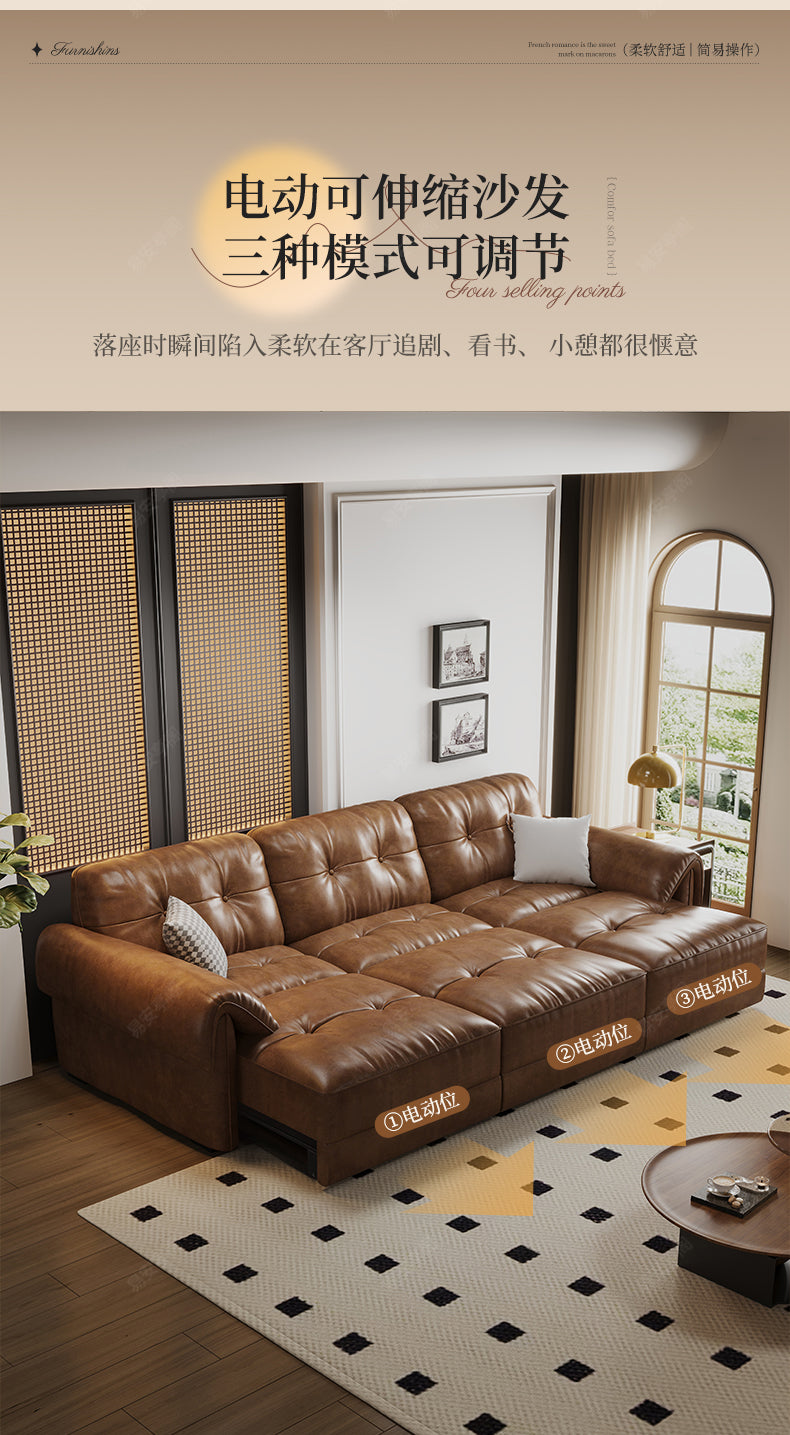 Feature Top-Grain Leather