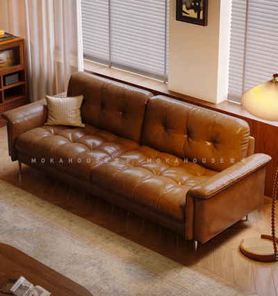 Leather Upholstered Sofa JUJLSJ