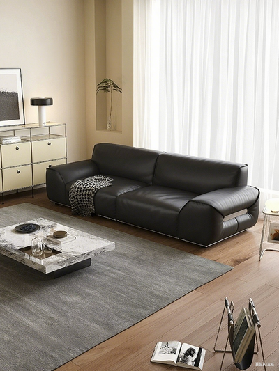 Top-Grain Leather Sofa JUDS1162