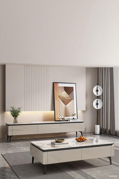 Sintered Stone TV StandCoffee Table