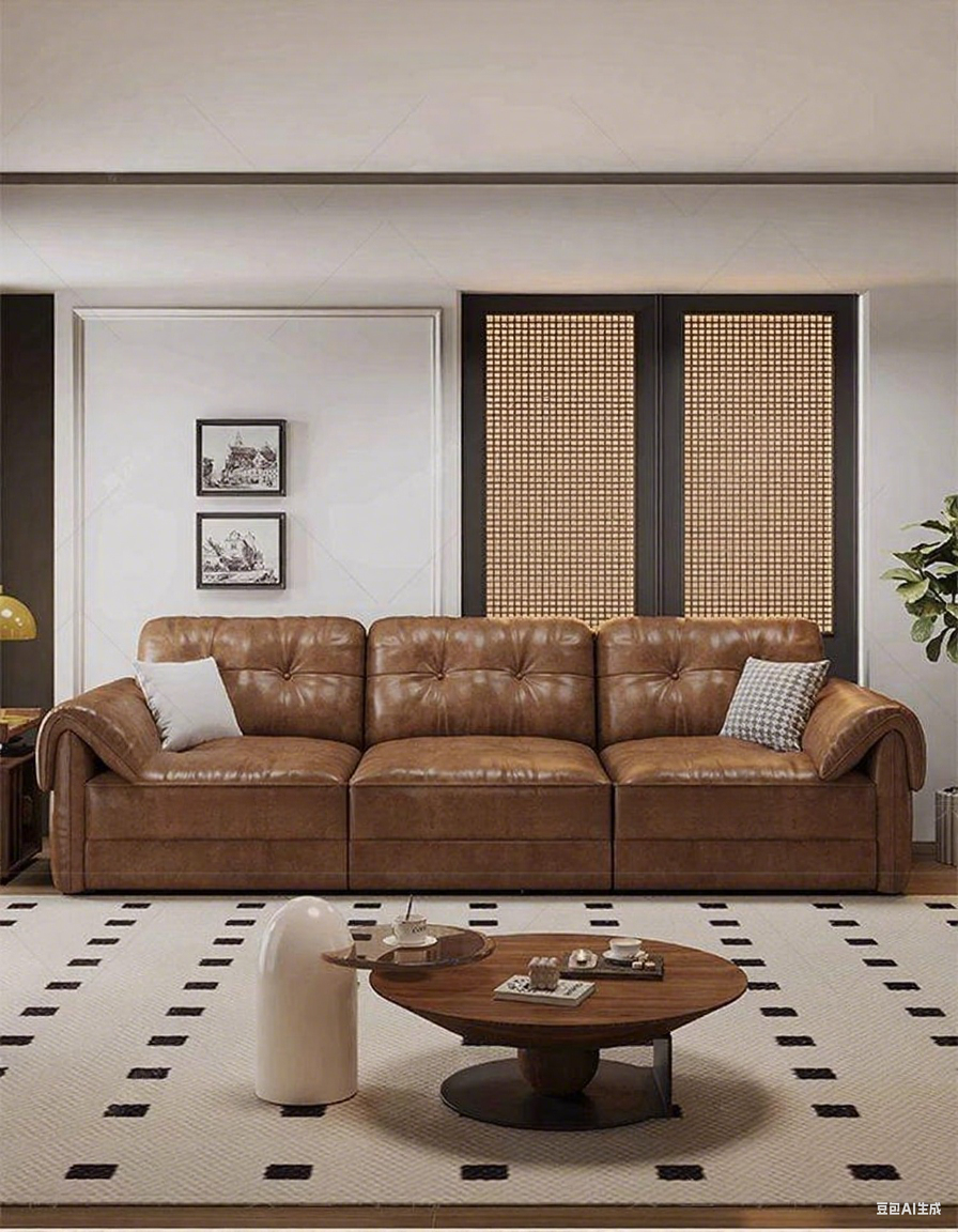 Feature Top-Grain Leather