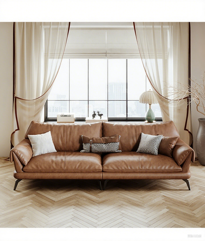 Leather Sofa JUXMQ966