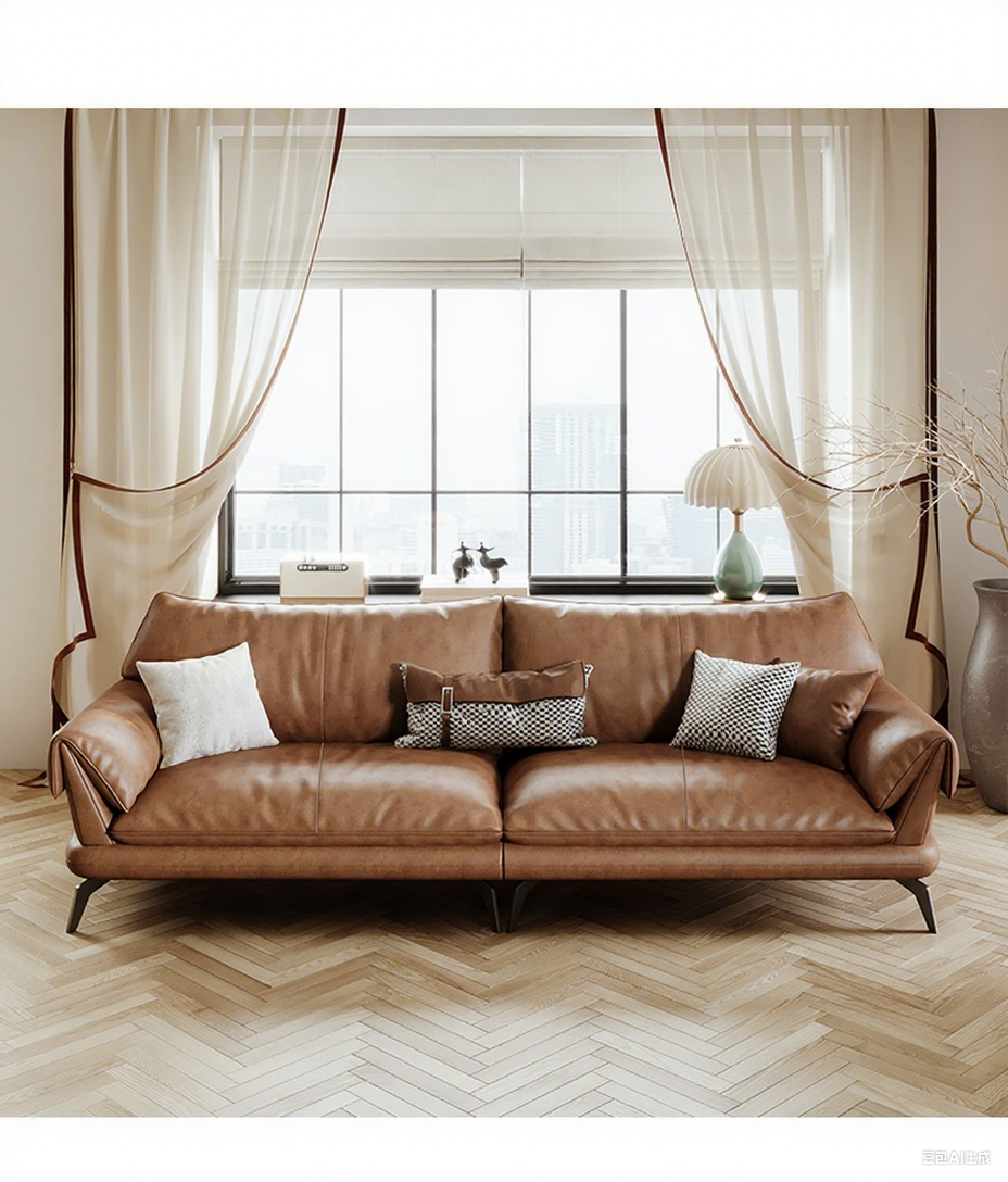 Leather Sofa JUXMQ966