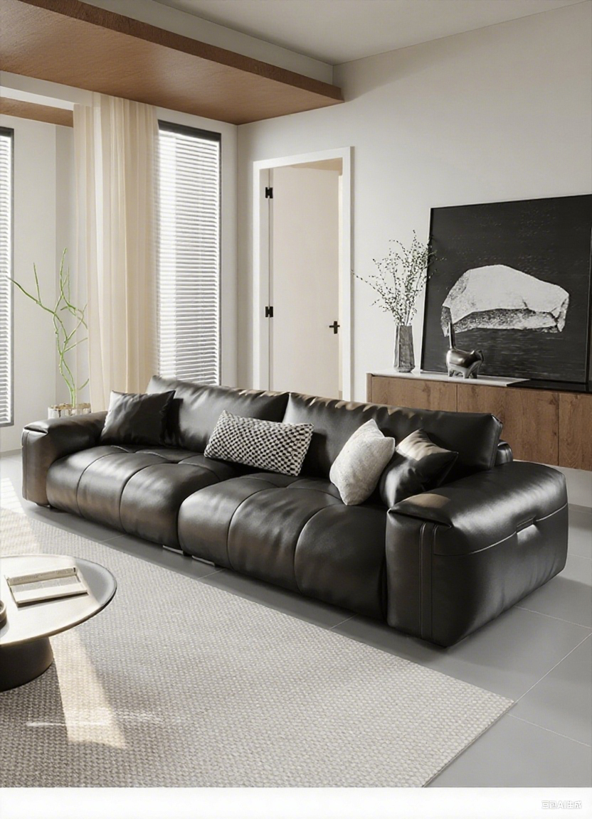 Leather Sofa JULX964