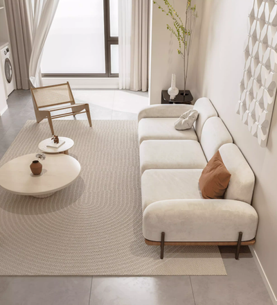 Fabric sofa