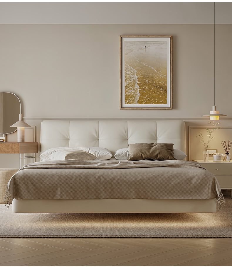 Microfiber Leather Bed JUXL987